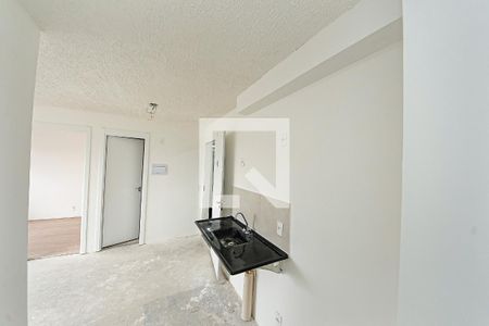Sala e Cozinha de apartamento à venda com 2 quartos, 34m² em Vila Graciosa, São Paulo