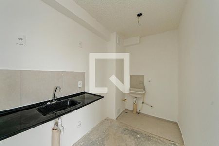 Sala e Cozinha de apartamento à venda com 2 quartos, 34m² em Vila Graciosa, São Paulo