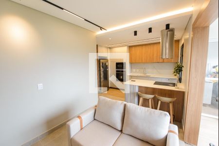 Sala de apartamento para alugar com 2 quartos, 72m² em Esplanada Independência, Taubaté