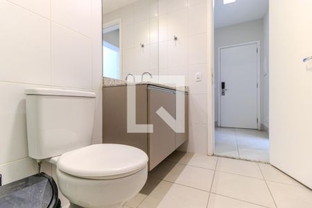 Banheiro de kitnet/studio para alugar com 1 quarto, 30m² em Centro Histórico de São Paulo, São Paulo