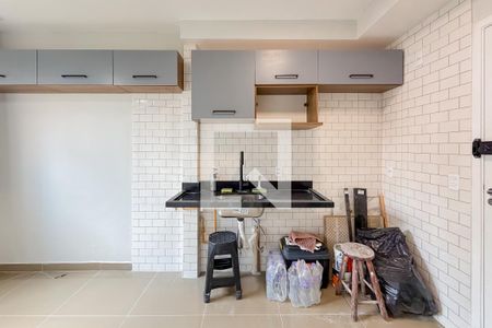 Cozinha e Área de Serviço de apartamento para alugar com 1 quarto, 26m² em Sé, São Paulo