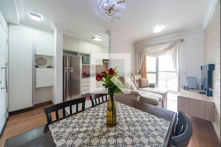 Sala de apartamento à venda com 2 quartos, 49m² em Vila Pires, Santo André