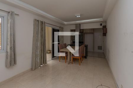 Sala de Estar/Jantar  de apartamento para alugar com 2 quartos, 71m² em Santa Terezinha, Paulínia