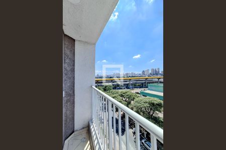 Varanda da Sala de apartamento para alugar com 2 quartos, 37m² em Vila Independencia, São Paulo