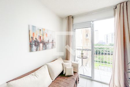 Sala/Cozinha de apartamento para alugar com 1 quarto, 30m² em Várzea da Barra Funda, São Paulo