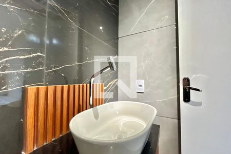 Banheiro da Suíte de apartamento à venda com 1 quarto, 35m² em Jardim Oriental, São Paulo