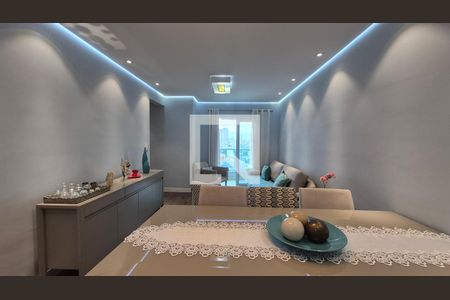 Sala de apartamento para alugar com 3 quartos, 92m² em Campestre, Santo André