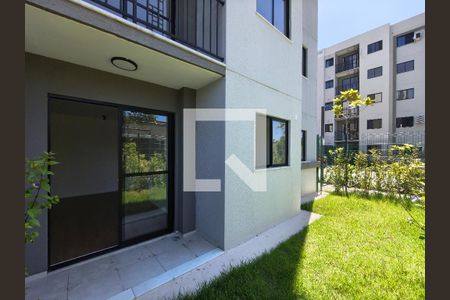 Varanda - Sala de apartamento à venda com 2 quartos, 67m² em Barra Olímpica, Rio de Janeiro