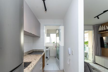 Cozinha Americana de apartamento para alugar com 1 quarto, 42m² em Barra Funda, São Paulo