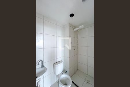 Banheiro de kitnet/studio para alugar com 1 quarto, 25m² em Tatuapé, São Paulo