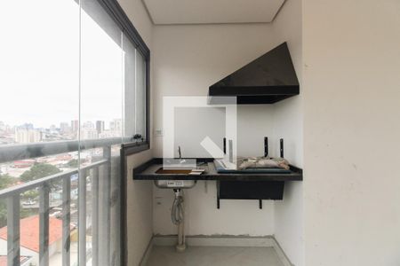 Varanda Gourmet  de apartamento à venda com 2 quartos, 69m² em Vila Aricanduva, São Paulo