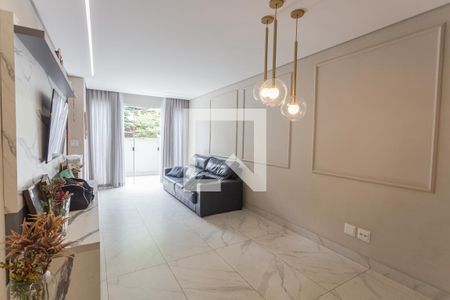 Sala de apartamento à venda com 3 quartos, 130m² em Graça, Belo Horizonte