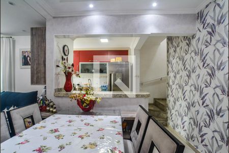 Sala de Jantar de apartamento à venda com 3 quartos, 160m² em Vila Camilópolis, Santo André