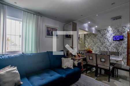 Sala de apartamento à venda com 3 quartos, 160m² em Vila Camilópolis, Santo André