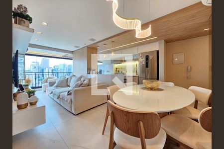 Sala de apartamento para alugar com 2 quartos, 94m² em Vila Cordeiro, São Paulo