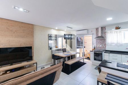 Sala de casa de condomínio à venda com 3 quartos, 90m² em Vila Osasco, Osasco