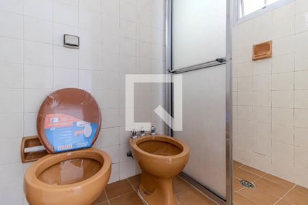 Banheiro de kitnet/studio para alugar com 1 quarto, 40m² em Santa Cecilia, São Paulo