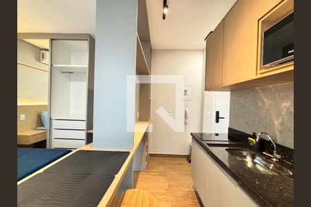 Studio de kitnet/studio para alugar com 1 quarto, 25m² em Indianópolis, São Paulo