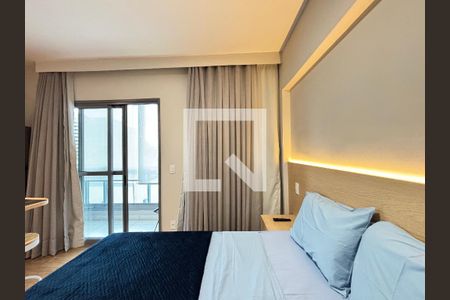 Studio de kitnet/studio para alugar com 1 quarto, 25m² em Indianópolis, São Paulo