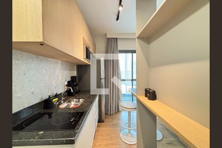 Studio de kitnet/studio para alugar com 1 quarto, 25m² em Indianópolis, São Paulo