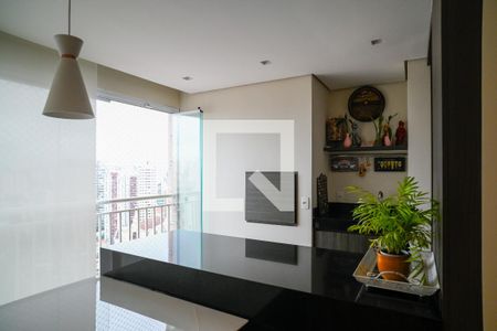 Varanda Goumert de apartamento à venda com 3 quartos, 124m² em Vila Gumercindo, São Paulo