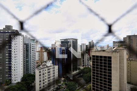Vista da Suíte de apartamento à venda com 4 quartos, 320m² em Funcionários, Belo Horizonte