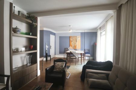 Sala de apartamento para alugar com 1 quarto, 70m² em Centro, Guarujá