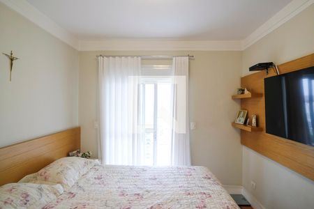 Suíte de apartamento à venda com 3 quartos, 107m² em Santo Antônio, São Caetano do Sul