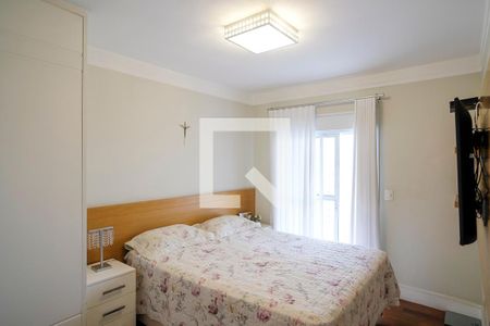 Suíte de apartamento à venda com 3 quartos, 107m² em Santo Antônio, São Caetano do Sul