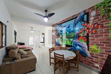 Sala de casa para alugar com 2 quartos, 203m² em Vila Balnearia, Praia Grande