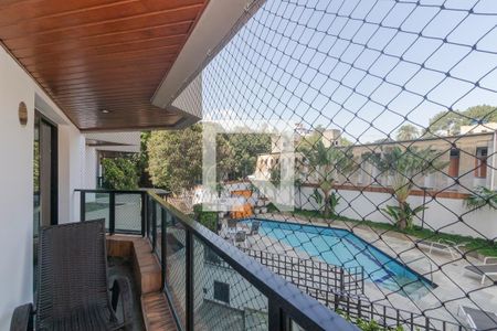 Varanda da Sala de apartamento à venda com 4 quartos, 137m² em Vila Congonhas, São Paulo