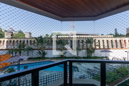 Varanda da Sala de apartamento à venda com 4 quartos, 137m² em Vila Congonhas, São Paulo