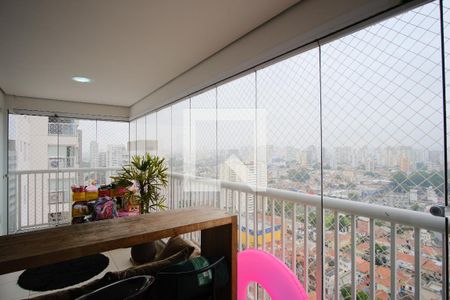 Varanda de apartamento à venda com 3 quartos, 107m² em Tatuapé, São Paulo