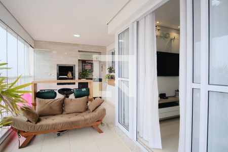 Varanda de apartamento à venda com 3 quartos, 107m² em Tatuapé, São Paulo