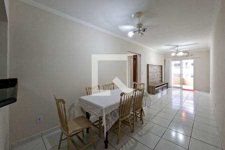 Sala de apartamento para alugar com 2 quartos, 114m² em Guilhermina, Praia Grande