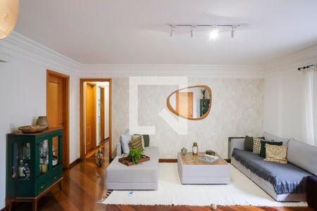 Sala de apartamento à venda com 4 quartos, 140m² em Santo Antônio, São Caetano do Sul