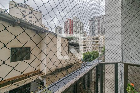 sacada na sala_2 de apartamento à venda com 3 quartos, 93m² em Vila Gumercindo, São Paulo
