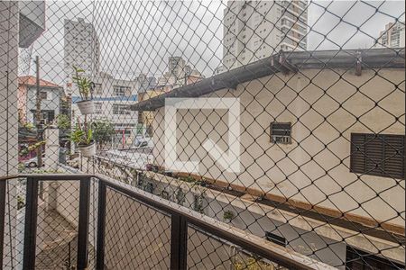 sacada na sala_1 de apartamento à venda com 3 quartos, 93m² em Vila Gumercindo, São Paulo