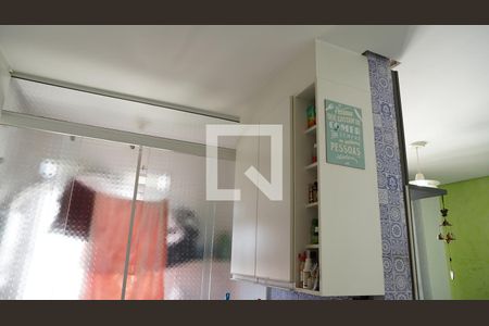 Cozinha de apartamento à venda com 2 quartos, 50m² em Jardim Cocaia, Guarulhos