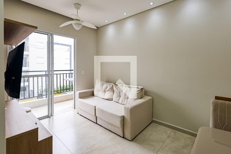 Sala de apartamento para alugar com 2 quartos, 50m² em Jardins do Império, Indaiatuba