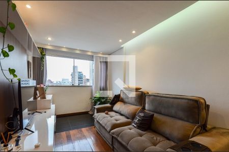 Sala Ambientes de apartamento para alugar com 3 quartos, 90m² em Funcionários, Belo Horizonte