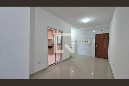 Sala  de apartamento para alugar com 2 quartos, 62m² em Vila Alto de Santo Andre, Santo André