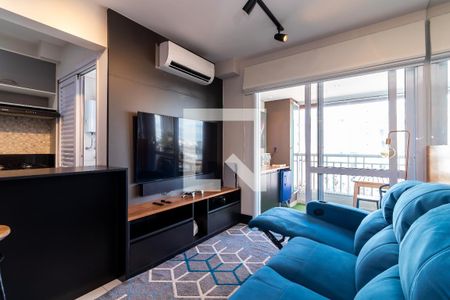 Sala de Estar de apartamento para alugar com 2 quartos, 62m² em Vila Dom Pedro Ii, São Paulo