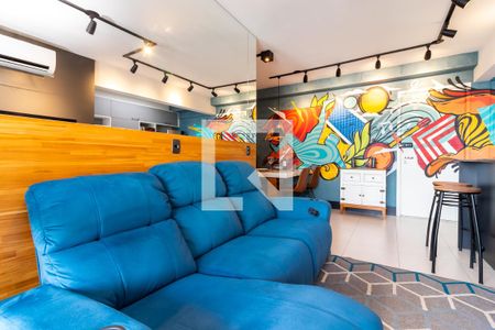 Sala de Estar de apartamento para alugar com 2 quartos, 62m² em Vila Dom Pedro Ii, São Paulo