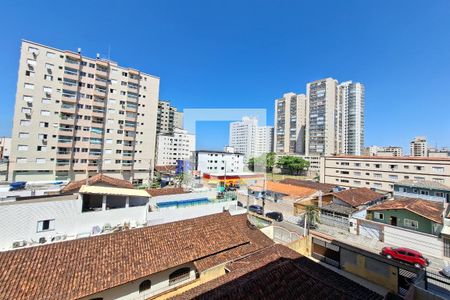 Vista da rua  de apartamento para alugar com 1 quarto, 46m² em Aviação, Praia Grande