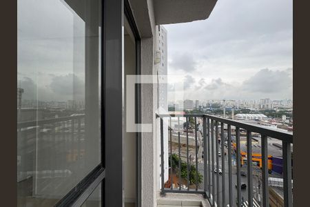 Varanda da Sala de apartamento à venda com 2 quartos, 44m² em Vila Albertina, São Paulo