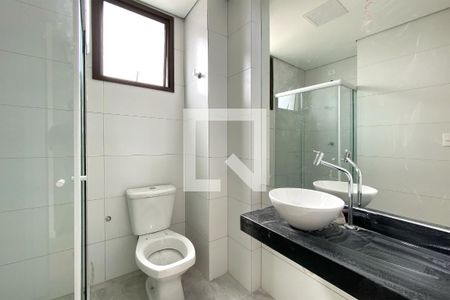 Banheiro da Suíte de apartamento à venda com 2 quartos, 81m² em Buritis, Belo Horizonte