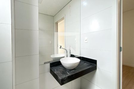 Banheiro da Suíte de apartamento à venda com 2 quartos, 81m² em Buritis, Belo Horizonte