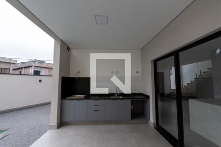 Área gourmet de casa de condomínio à venda com 3 quartos, 144m² em Alphaville, Santana de Parnaíba