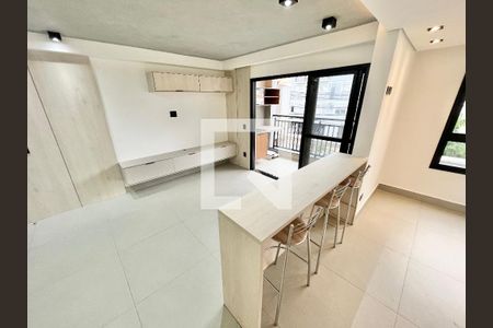Sala/Quarto/Cozinha de apartamento para alugar com 1 quarto, 63m² em Jardim São Paulo, São Paulo